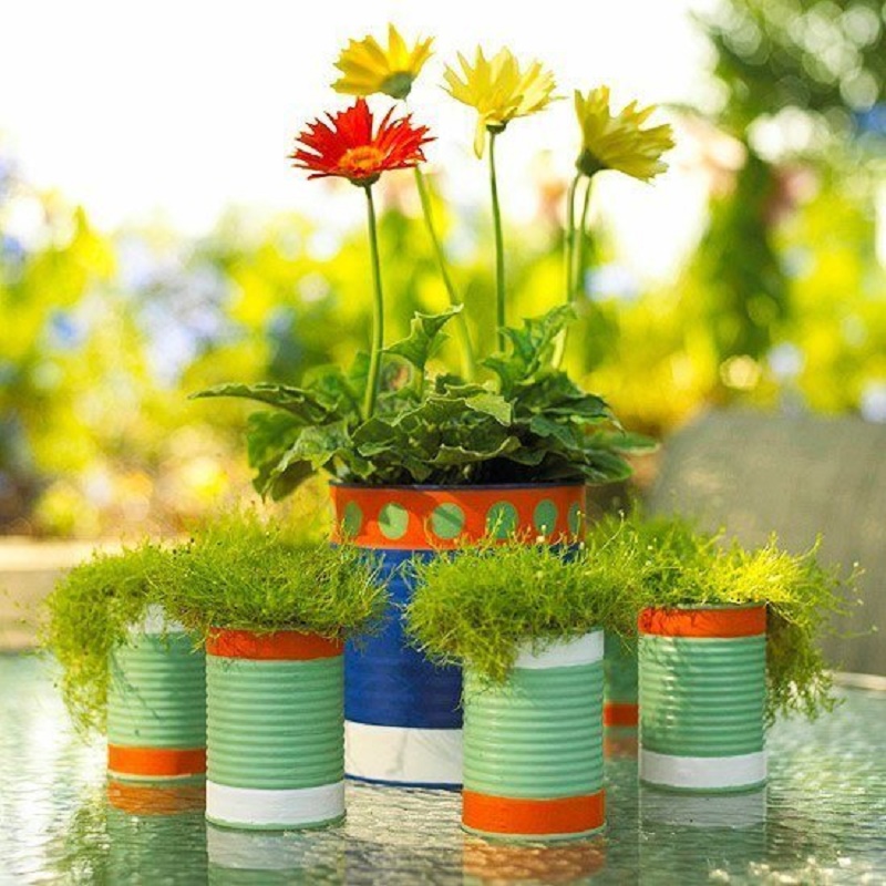 How to make flower pots out of plastic bottles