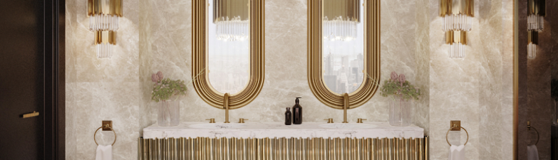 Elegant Vanity Spaces for a Luxurious Experience