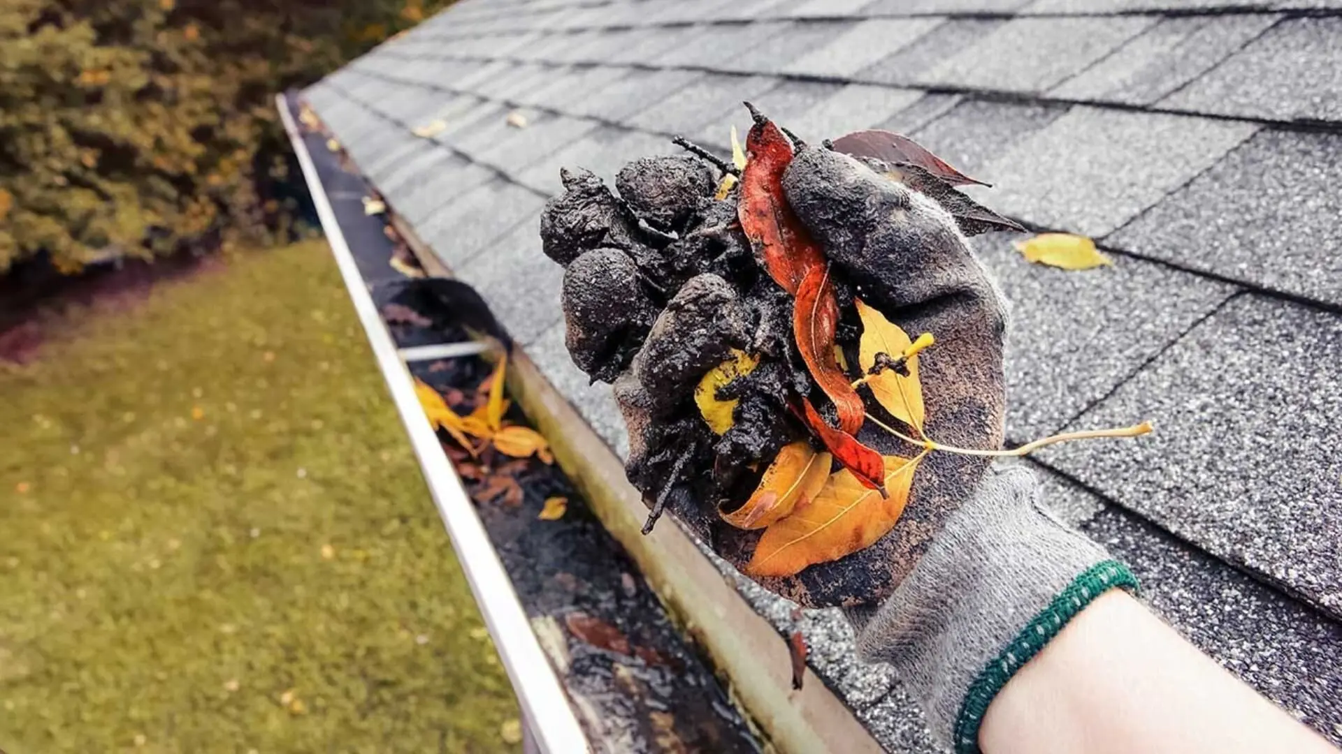 How do you keep leaves out of gutters?