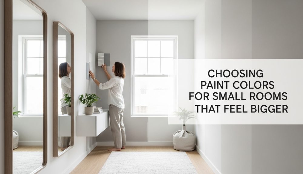 light neutral paint colors making small bedroom appear larger