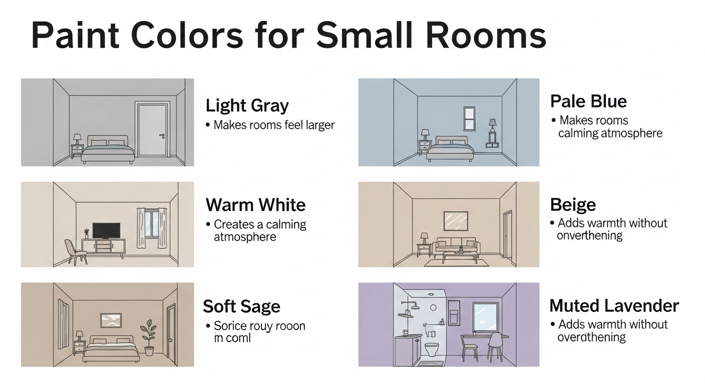 comparison of paint finishes for small interior spaces