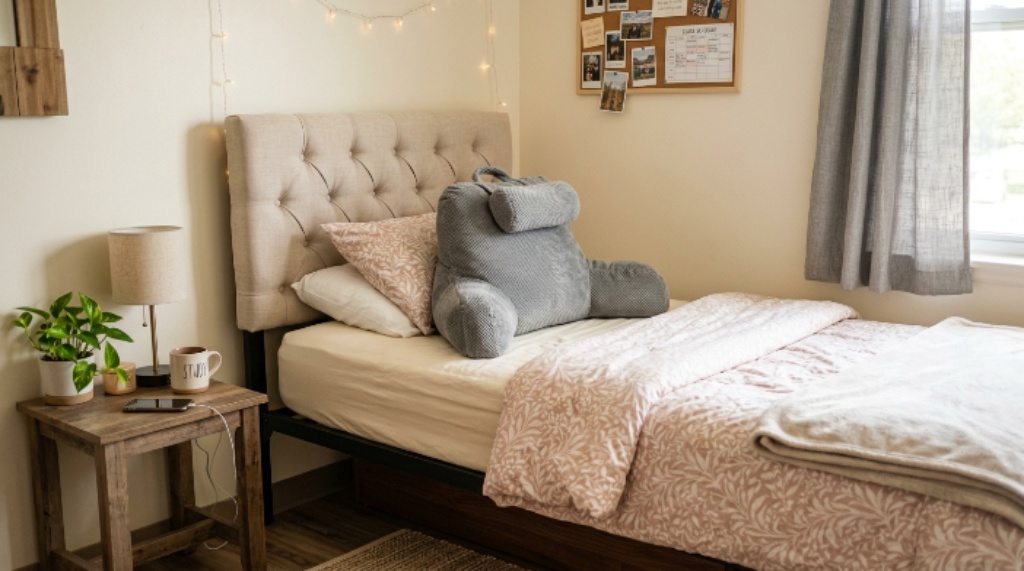 How to Pick a Soft Headboard for Dorm Beds for Better Back Support