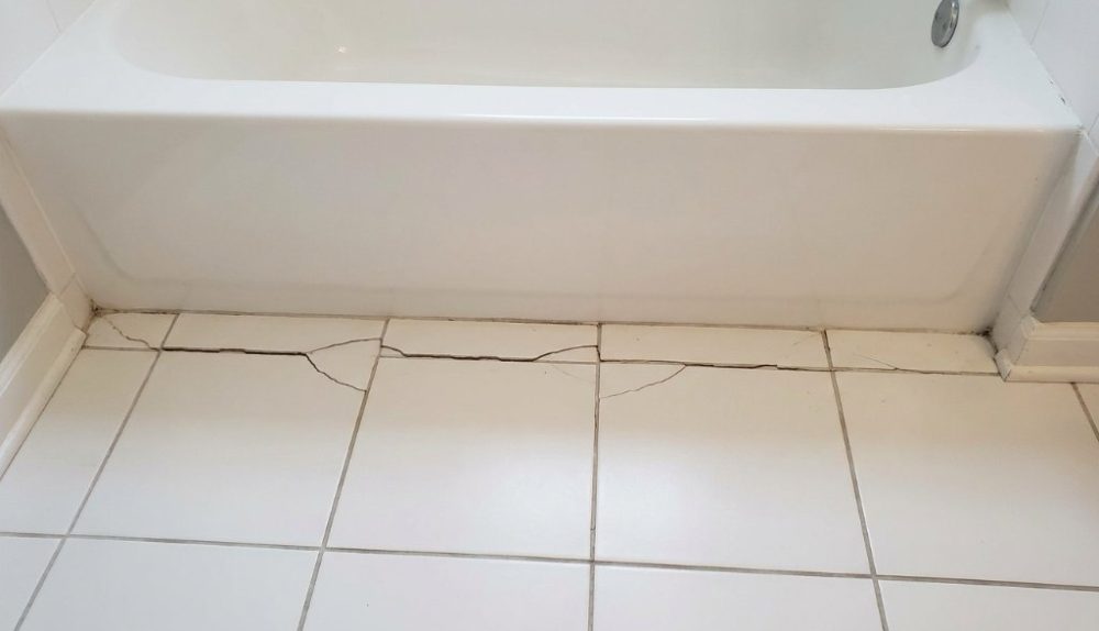 reinforcing bathroom floor joists under bathtub