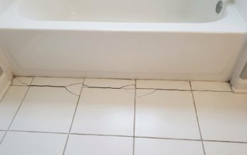 reinforcing bathroom floor joists under bathtub